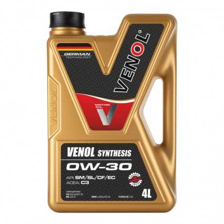 Venol Synthesis C3 SM/SL/CF/EC 0W30 Venol Synthesis C3 SM/SL/CF/EC 0W30